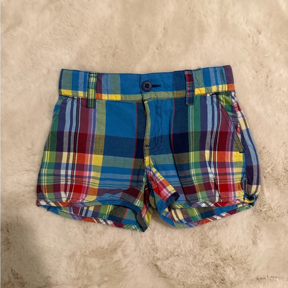 Kids Ralph Lauren Colorful Plaid Shorts